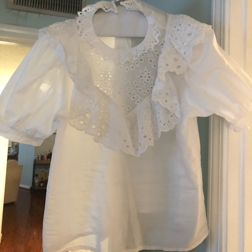 Tuckernuck white blouse
